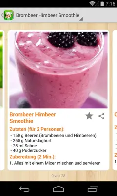 Rezepte Kochbuch Free android App screenshot 2