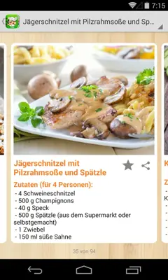 Rezepte Kochbuch Free android App screenshot 4