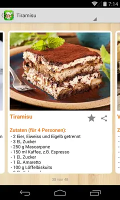 Rezepte Kochbuch Free android App screenshot 5